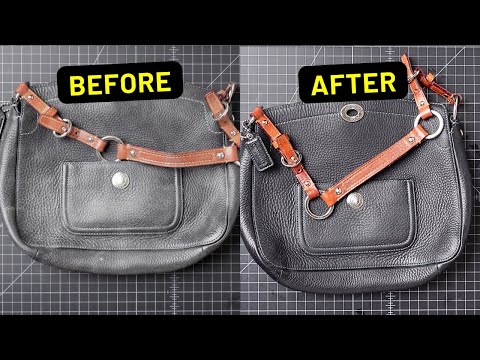 Видео: Как почистить и отреставрировать сумку Coach: пошаговое руководство
