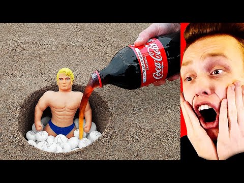 Видео: ЭКСПЕРИМЕНТ: Который Вам Больше НЕ ПОКАЖУТ в Школе! / КОЛА vs. МЕНТОСА
