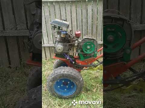 Видео: Мотоблок Крот на максималках.