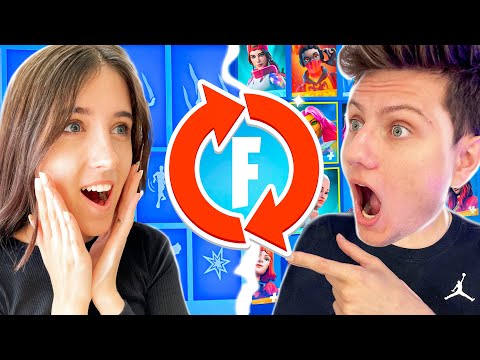 Видео: НА 24 ЧАСА ПОМЕНЯЛИСЬ АККАУНТАМИ 😱 С ДЕВУШКОЙ В ФОРТНАЙТ