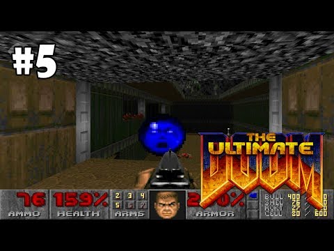 Видео: The Ultimate Doom прохождение игры - E1M4: Command control (All Secrets Found)