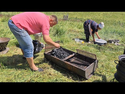 Видео: КАЗАХСКИЕ ГОРЫ. ЖАЙЛАУ. КУЫРДАК НА ЯМЕ. НАН В КАЗАНЕ. БАУЫРСАКИ.