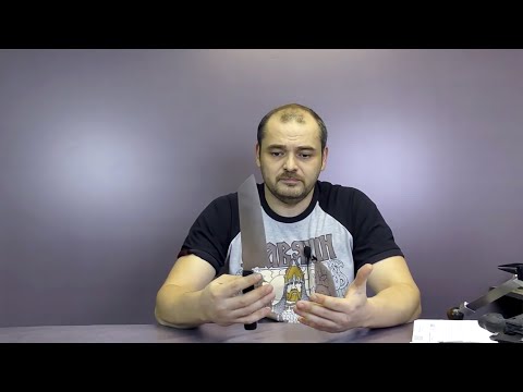 Видео: Сталь м390. Венёвский алмаз ОSВ, серия " Премиум". Заточка на Профиль К03.