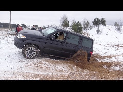 Видео: Новый УАЗ Патриот на лете зимой + Браслеты. Вся правда! Штурм бездорожья любой ценой. Оффроад 2018