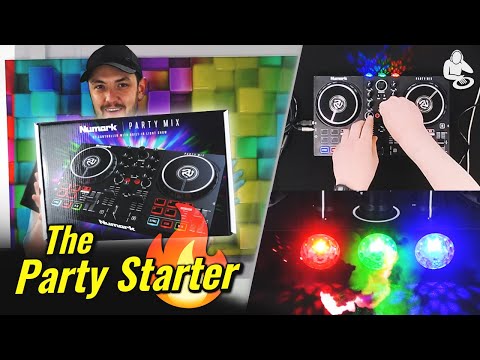 Видео: Numark Party Mix II — небольшой контроллер Serato DJ! | Распаковка, обзор и демонстрация