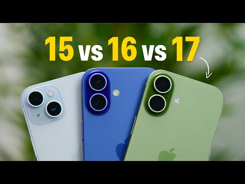 Видео: iPhone 17 vs 16 vs 15. Стоит ли переплачивать? Честное сравнение!