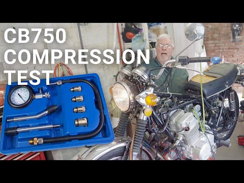 Видео: Как проверить компрессию в двигателе мотоцикла | Honda CB750 Resto Project Bike | Часть 13