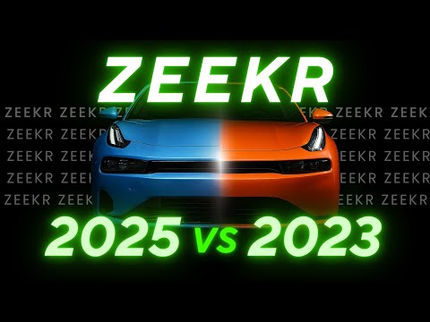 Видео: Zeekr 2025 против Zeekr 2023 — насколько новый Zeekr стал лучше?