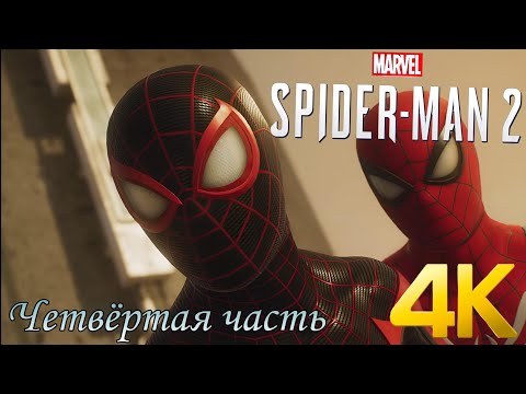 Видео: Marvel Человек-Паук 2. Прохождение (PlayStation 5). Русская озвучка. Четвёртая часть [4K]