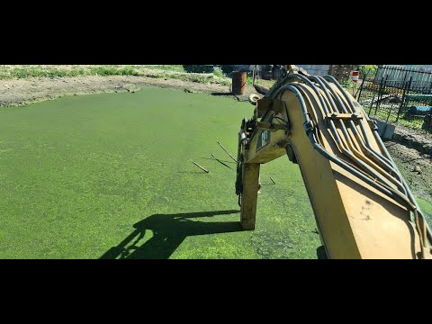 Видео: Что будет если копать экскаватором болото?