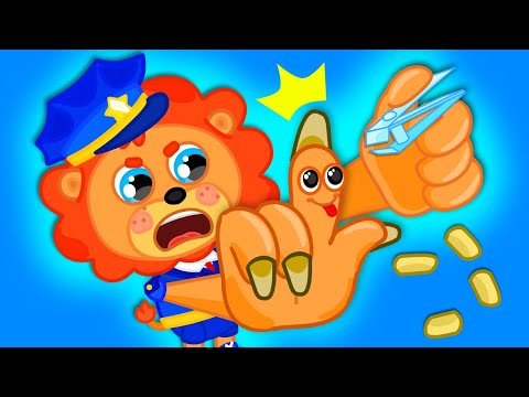 Видео: Маша и Леопольд. Кусачки для ногтей - Серии для всей семьи - Lion Family на русском - Мультик