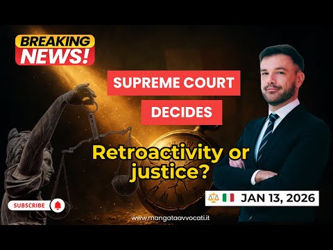 Видео: СРОЧНО: Верховный суд примет решение по реформе гражданства в Италии — обратная сила или справедл...