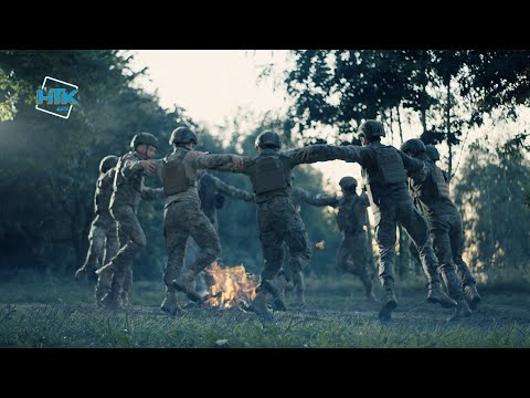 Видео: Військові 10 ОГШБр затанцювали аркан