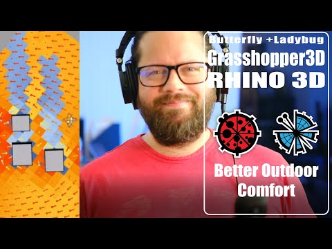 Видео: Butterfly CFD | Анализ ветра + комфорт на открытом воздухе | Бабочка и божья коровка | CFD Часть 3