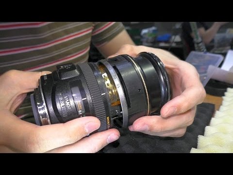 Видео: Что-то болтается внутри / Клинит при увеличении. Объектив Canon EF-S 17-85mm