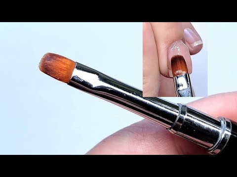 Видео: МАНІКЮР З НУЛЯ, ОГЛЯД ПЕНЗЛИКА ДЛЯ ПОЛІГЕЛЮ #полігель #нарощуваннянігтів