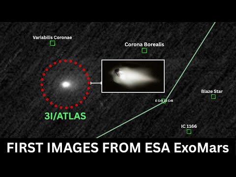 Видео: Срочно: ЕКА опубликовало первые «хорошие снимки» 3I/ATLAS с Марса