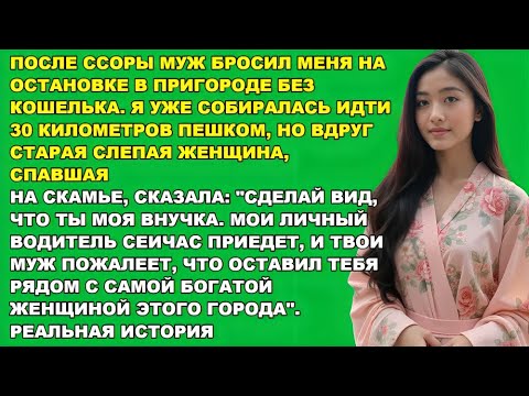 Видео: Муж оставил меня одну — и вдруг слепая старушка сказала: «Дочка, притворись моей внучкой…»