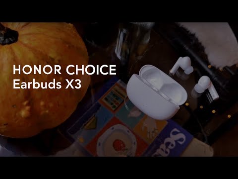 Видео: Краткий обзор HONOR CHOICE Earbuds X3