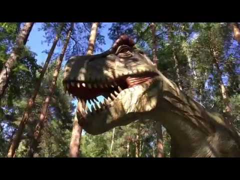 Видео: VLOG #13.2. Парк Динозавров "Затерянный мир". Парк Маяковского Екатеринбург август 2017.