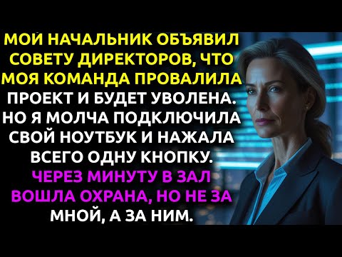 Видео: Мой начальник решил УВОЛИТЬ всю команду — но я УЗНАЛА его грязный секрет.