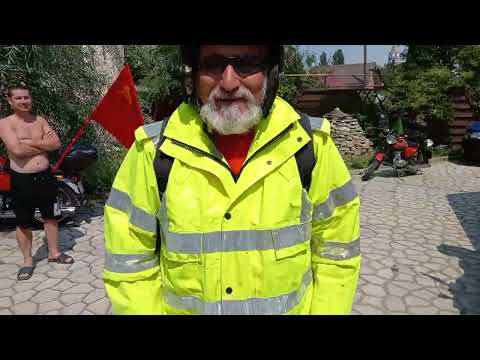 Видео: Советский мотоциклист Алексей Иванович. Проводы домой из гостеприимного Борисоглебска. 17.07.2022 г.