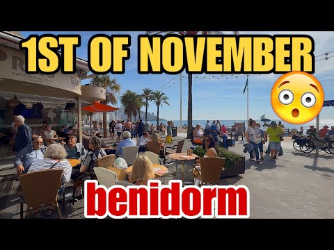 Видео: Бенидорм 1 НОЯБРЯ — ЖАРА И МНОГОЛЮБНЫЙ ПЛЯЖ! 😯🏖️