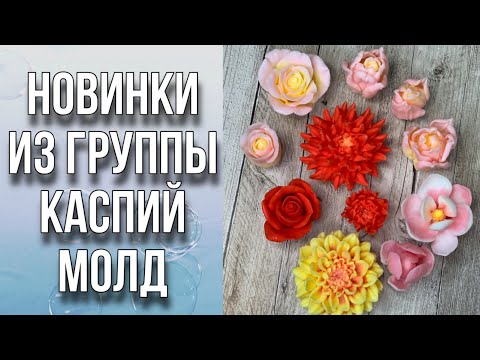 Видео: Обзор новинок из группы Каспий Молд/Разная техника заливки/Мыловарение