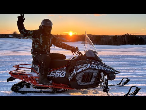 Видео: Новые доступные снегоходы Sharmax, линейка 2022! SN-240, SN-400, SN-650