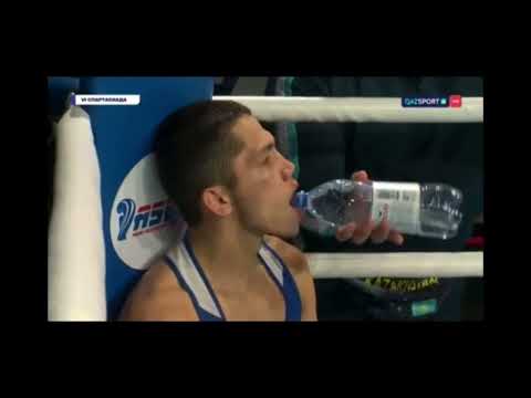 Видео: Сакен Бибосынов vs Санжар Ташкенбай финал Спартакиады Казахстана по боксу 2023 51 кг