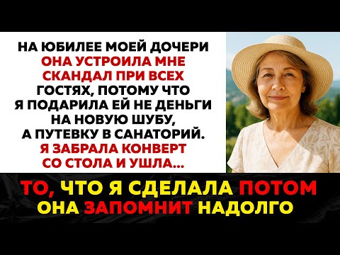 Видео: Я купила дорогую путёвку для дочери - она унизила меня перед всеми. Но потом она лишилась главного..