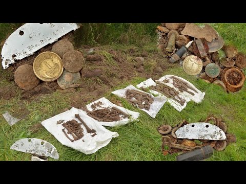 Видео: Нашли останки немецких солдат / Remains of German soldiers