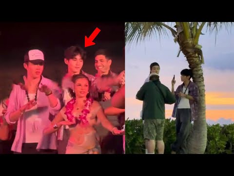 Видео: Минуту назад! Полное видео Тэхёна из BTS, наслаждающегося отдыхом на Гавайях