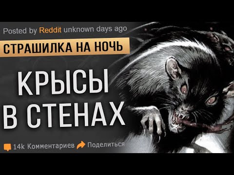 Видео: Страшные истории на ночь.  КРЫСЫ В СТЕНАХ. Страшилка. Мистика. Ужасы