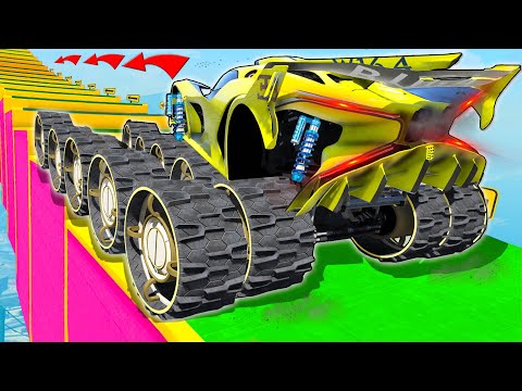 Видео: КАК ДАЛЕКО СМОЖЕТ НОВЫЙ ЧИТ МОНСТР ТРАК ЗАБРАТЬСЯ ПО СТУПЕНЬКАМ ЛЕСТНИЦЫ? ЭКСПЕРИМЕНТЫ ГТА 5!