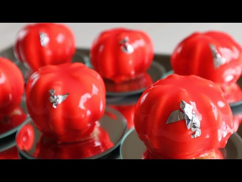 Видео: Муссовое пирожное в зеркальной глазури