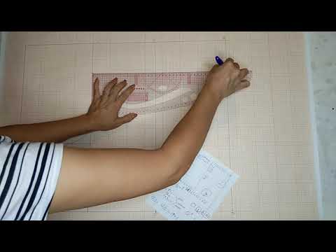 Видео: Построение бюстье Отрезная чашка