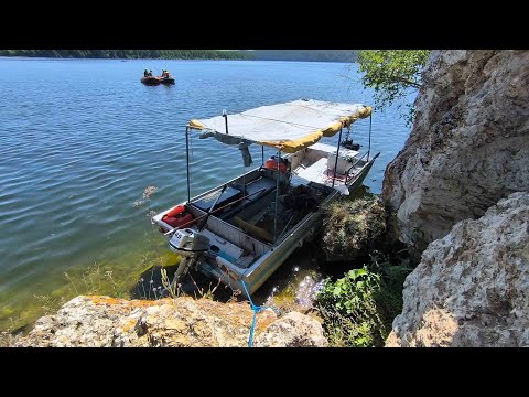 Видео: Прицеп дача амфибия Дон на Павловском водохранилище 11-13 июля 2025