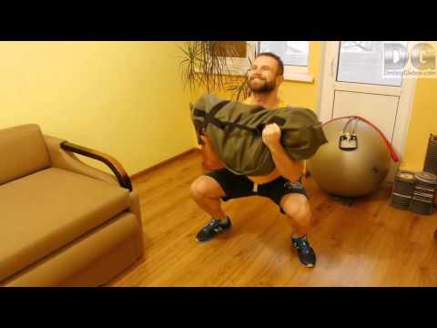 Видео: Жиросжигающая Функциональная Тренировка с Сэндбэгом!