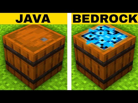 Видео: 20 ГЛАВНЫХ ОТЛИЧИЙ МАЙНКРАФТ БЕДРОК ОТ ДЖАВА!