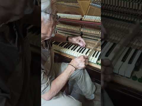 Видео: Клавиатура пианино