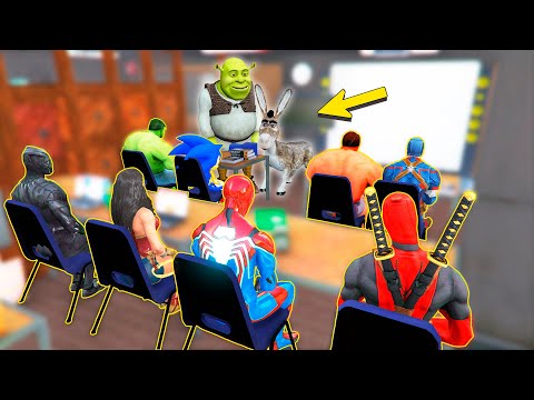 Видео: ШРЕК САБАҚҚА ОСЁЛДЫ ЕРТІП КЕЛДІ (GTA V)