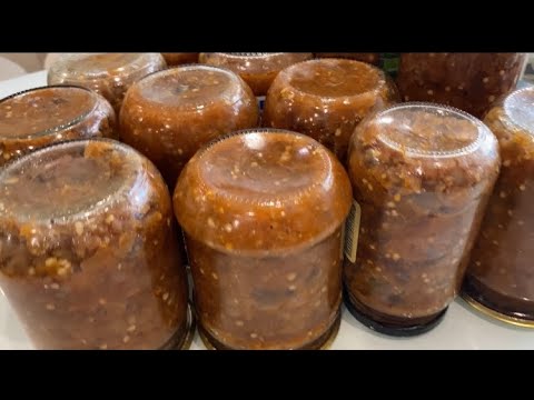 Видео: КОНСЕРВУЄМО на ЗИМУ: ІКРА з БАКЛАЖАНІВ та ПЕРЦЮ - пальчики оближеш
