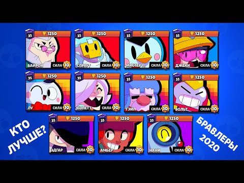 Видео: КТО САМЫЙ ЛУЧШИЙ БРАВЛЕР 2020 ГОДА!? БРАВЛ СТАРС