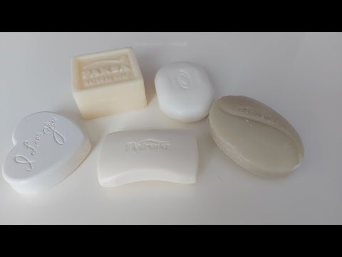 Видео: Soap cutting/White soap/Relaxation for asmr lovers/Happy new year❤❤❤Asmr video/Асмр видео🎧💯❤