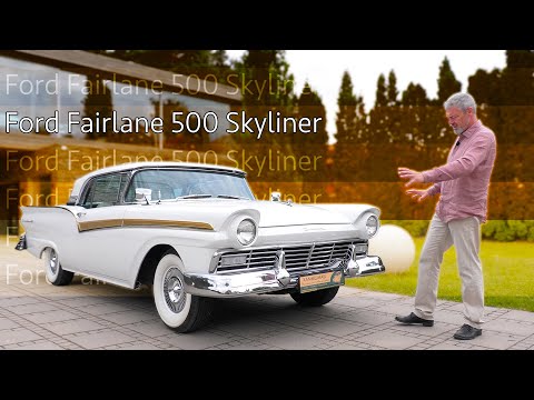 Видео: УНИКАЛЬНЫЙ Ford Fairlane 500 Skyliner/ Иван Зенкевич