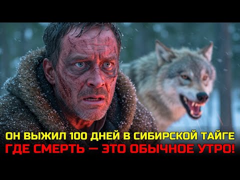 Видео: 100 ДНЕЙ БИТВЫ ЗА ЖИЗНЬ В ТАЙГЕ СИБИРИ