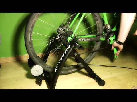 Видео: Домашний тренер: идеальный велостанок b'twin in'ride 100