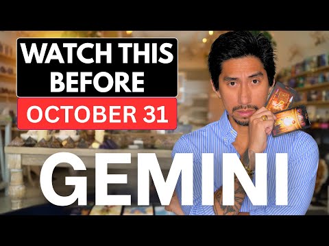 Видео: Близнецы 🫣 «Я БОЮСЬ ЗА ТЕБЯ... ЭТО ПРОИЗОЙДЁТ 31 ОКТЯБРЯ» Знак зодиака Близнецы 🌟