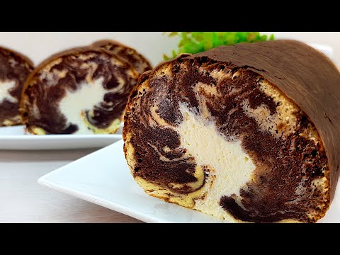 Видео: Десерт, который вы еще не пробовали !!! 🤤👌👌 Рулет урагана. Просто и легко! #195